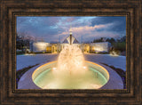 Chicago Temple - Fountains by Robert A Boyd