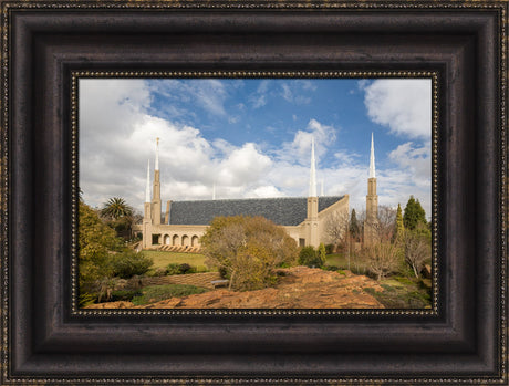 Johannesberg Temple - Trees by Robert A Boyd