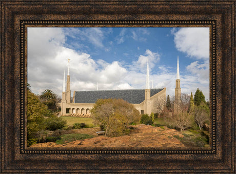 Johannesberg Temple - Trees by Robert A Boyd