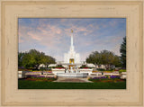 Denver Temple - Sunset by Robert A Boyd