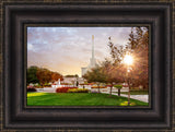 Denver Temple - Sunburst by Robert A Boyd