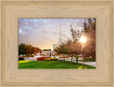 Denver Temple - Sunburst by Robert A Boyd