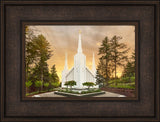 Portland Temple - Evening Glow by Robert A Boyd