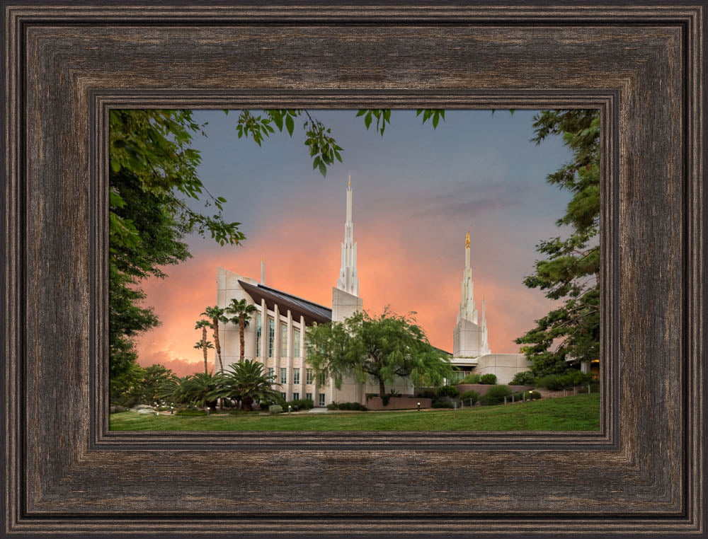 Las Vegas Temple - The Spirit is Burning by Robert A Boyd