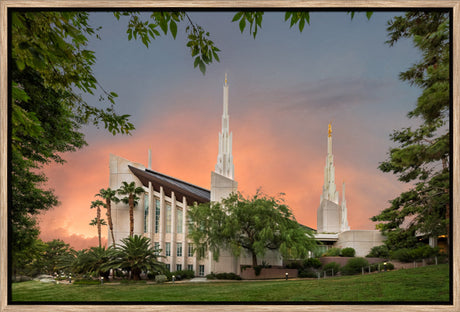 Las Vegas Temple - The Spirit is Burning by Robert A Boyd