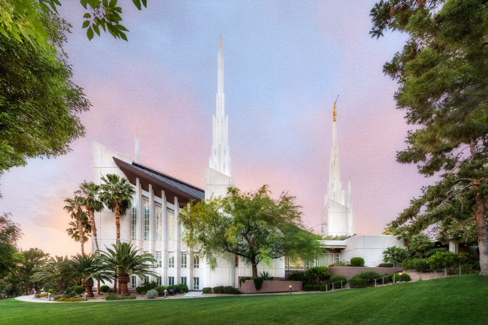 Las Vegas Temple - A House of Peace by Robert A Boyd