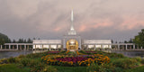 Toronto Temple - Autumn Sky by Robert A Boyd