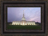 Toronto Temple - Lavender Sky by Robert A Boyd