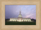 Toronto Temple - Lavender Sky by Robert A Boyd