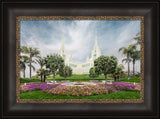 San Diego Temple - Chrome Series by Robert A Boyd