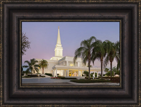 Orlando Temple - Evening Side View by Robert A Boyd