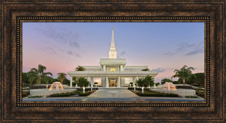 Orlando Temple - Fountains by Robert A Boyd