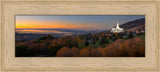 Bountiful Temple - Valley Wide Panoramic by Robert A Boyd