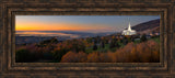 Bountiful Temple - Valley Wide Panoramic by Robert A Boyd