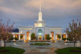 Mt Timpanogos Temple - Eventide by Robert A Boyd