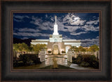 Mt Timpanogos Temple - Moonlight by Robert A Boyd