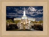 Mt Timpanogos Temple - Moonlight by Robert A Boyd