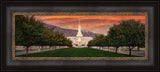 Mt Timpanogos Temple - Sunrise Wide Panoramic by Robert A Boyd