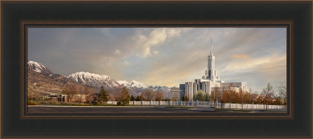 Mt Timpanogos Temple - Serenity by Robert A Boyd