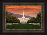 Mt Timpanogos Temple - Sunrise by Robert A Boyd