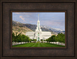 Mt Timpanogos Temple - September Mountain by Robert A Boyd