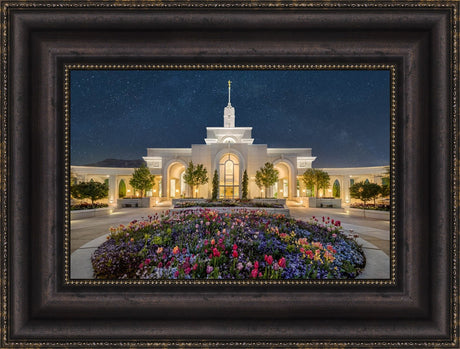 Mt Timpanogos Temple - Holiness to the Lord by Robert A Boyd