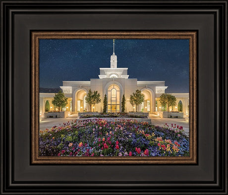 Mt Timpanogos Temple - Holiness to the Lord by Robert A Boyd