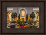 Mt Timpanogos Temple - Garden Path by Robert A Boyd