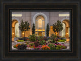 Mt Timpanogos Temple - Garden Path by Robert A Boyd