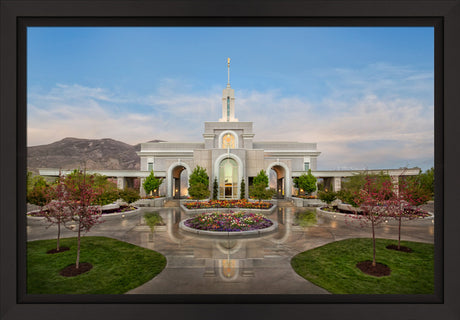 Mt Timpanogos Temple - Eden by Robert A Boyd