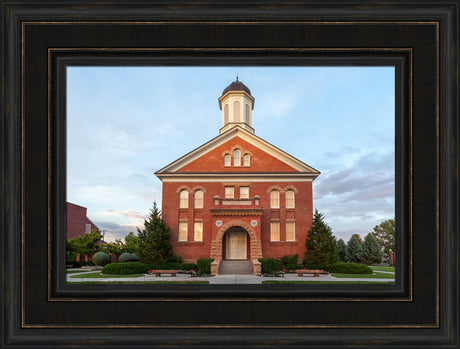 Vernal Temple - Front Entrance by Robert A Boyd