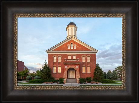 Vernal Temple - Front Entrance by Robert A Boyd