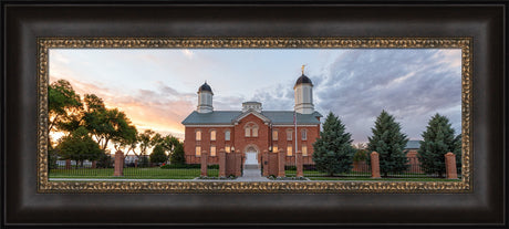 Vernal Temple - Front Gate by Robert A Boyd