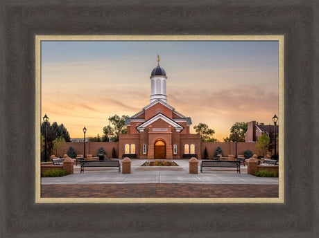 Vernal Temple - Sunset by Robert A Boyd