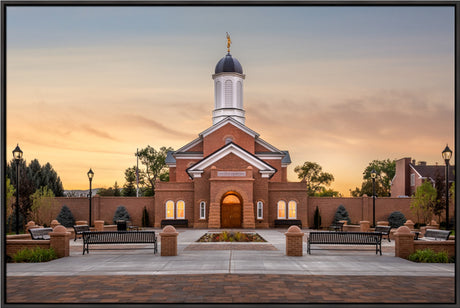 Vernal Temple - Sunset by Robert A Boyd