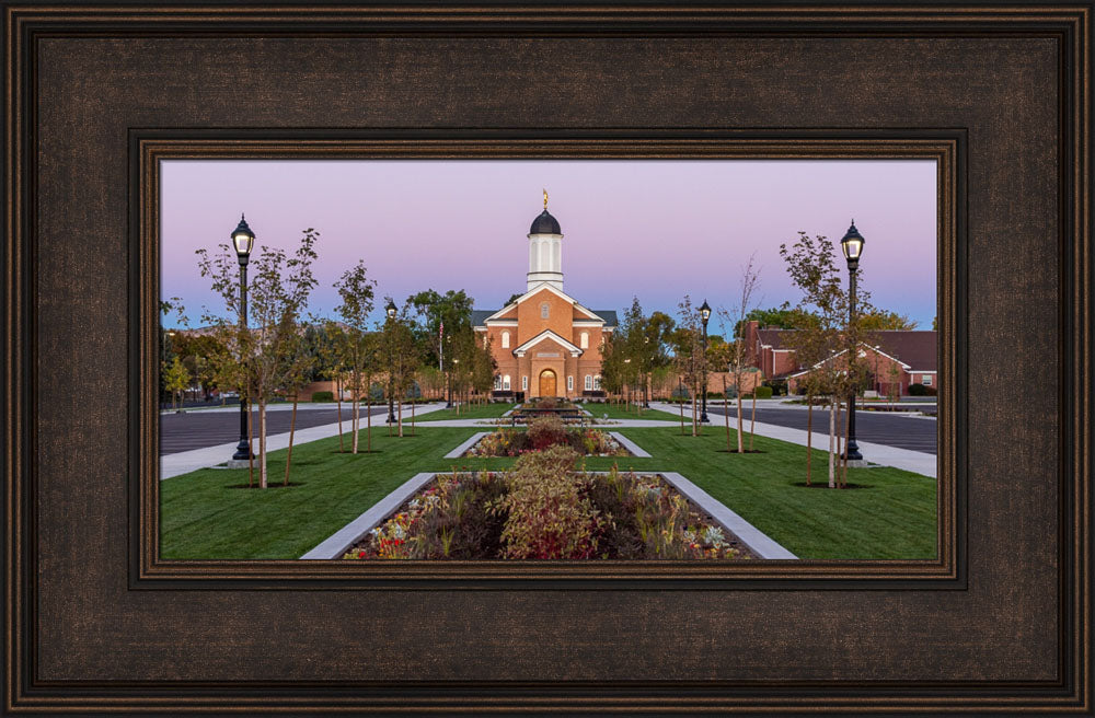 Vernal Temple - Garden View by Robert A Boyd