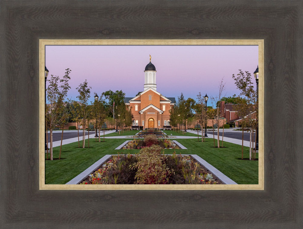 Vernal Temple - Garden View by Robert A Boyd