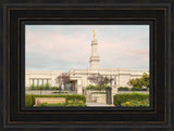 Monticello Temple - Pink Clouds by Robert A Boyd