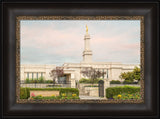 Monticello Temple - Pink Clouds by Robert A Boyd