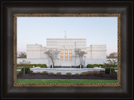 Columbus Temple - Garden Path by Robert A Boyd