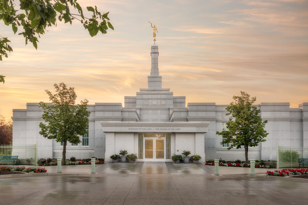 Regina Saskatchewan Temple - Covenant Path Series by Robert A Boyd