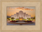 Albuquerque Temple - Amber Dawn by Robert A Boyd