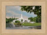 Louisville Temple - After the Rain by Robert A Boyd