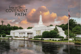 Louisville Temple - Covenant Path 12x18  repositionable poster