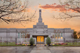 Fresno Temple - Sunrise by Robert A Boyd