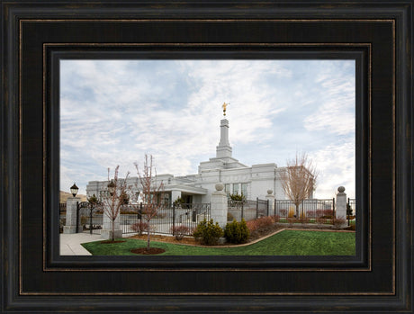 Reno Temple - Front Gate by Robert A Boyd