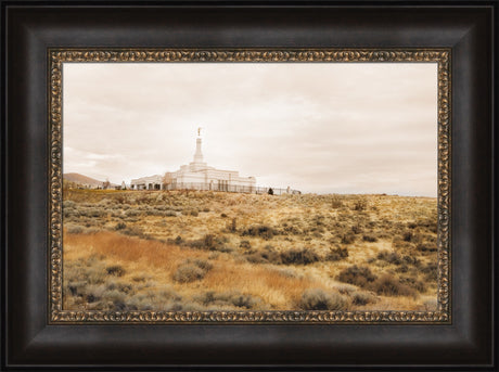 Reno Temple - Desert Hill by Robert A Boyd