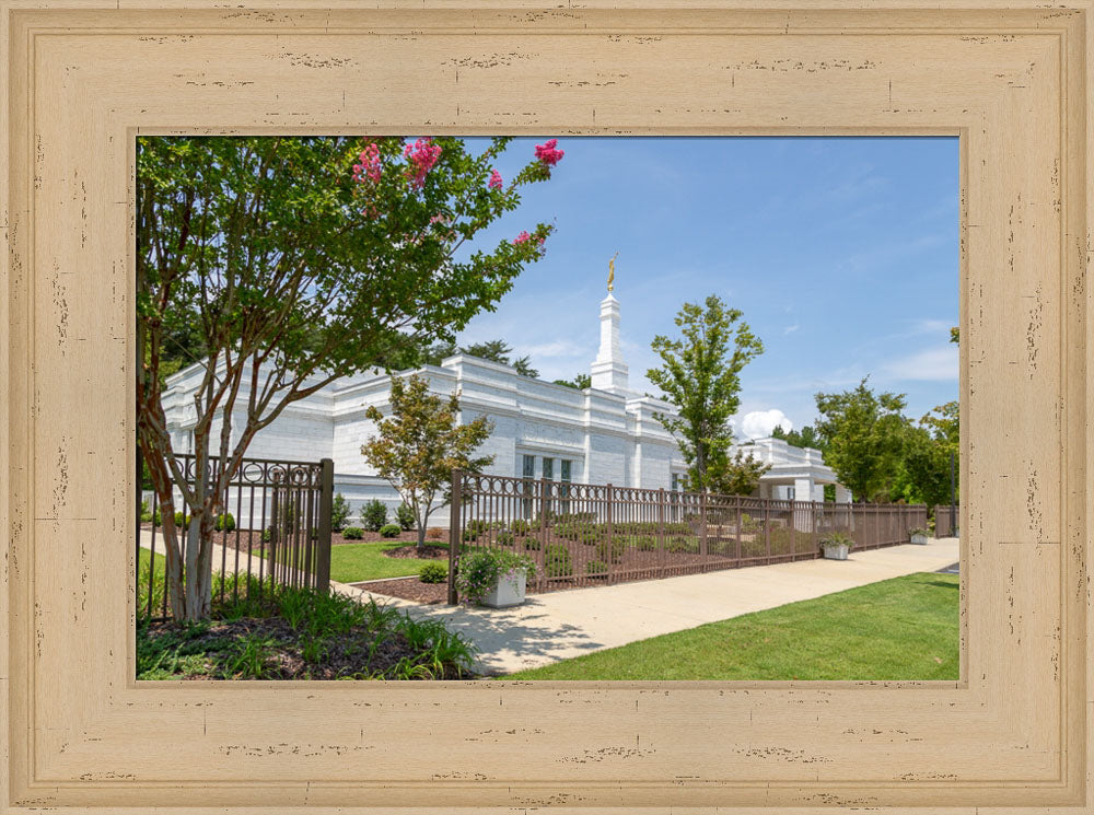 Birmingham Temple - At an Angle by Robert A Boyd