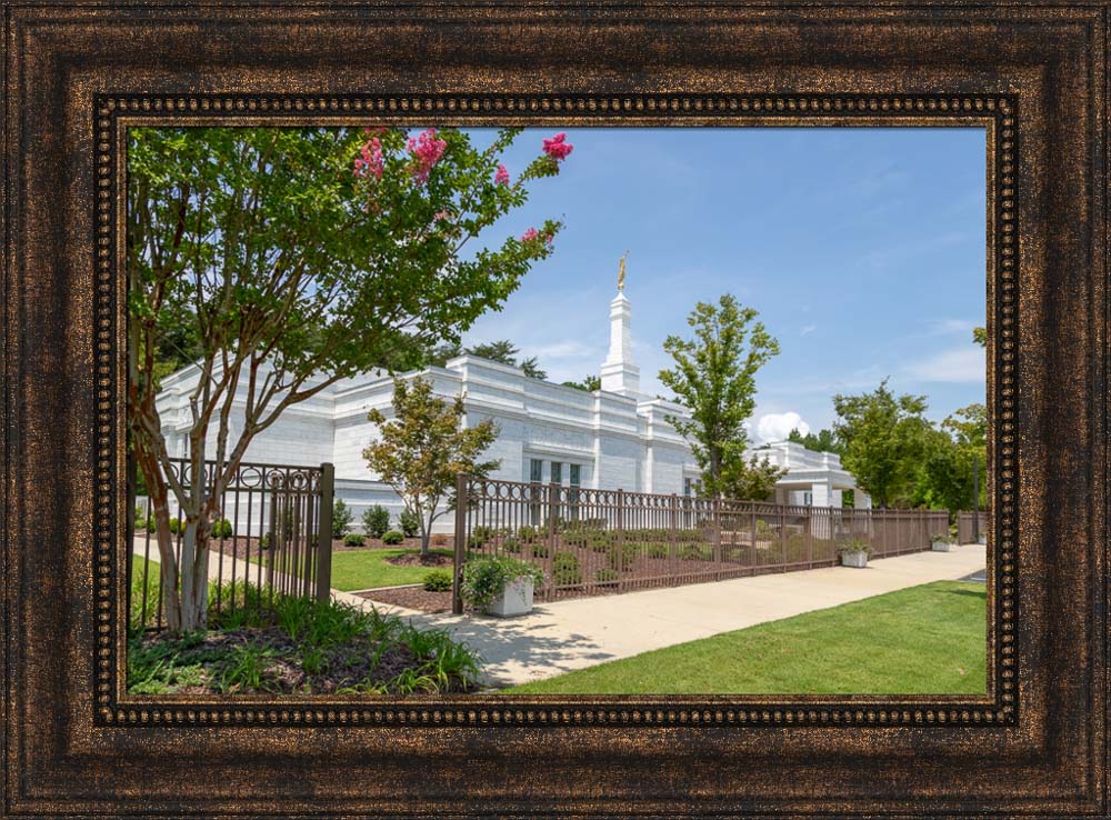 Birmingham Temple - At an Angle by Robert A Boyd