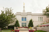 Winter Quarters Temple - Flowering Wall by Robert A Boyd